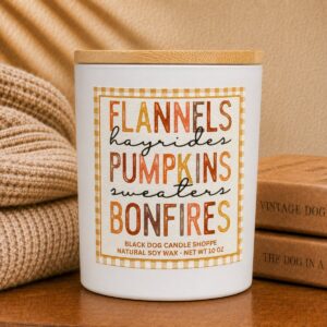 Product Image for Flannels, Pumpkins, Bonfires Candle