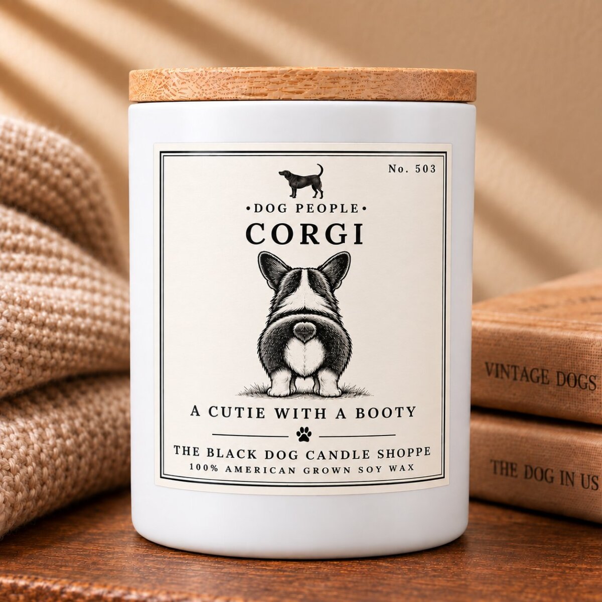 Downloaded from Shopify for use with Vendor ID (1042) and Product ID (10116103929988). Product Image for Corgi Cutie with a Booty