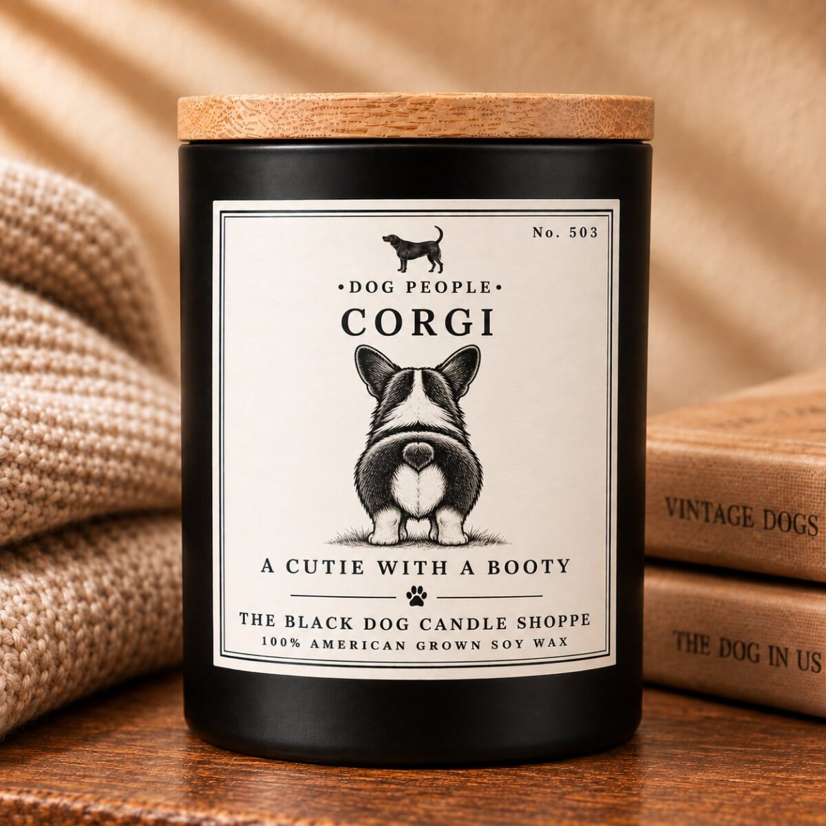 Downloaded from Shopify for use with Vendor ID (1042) and Product ID (10116103929988). Product Image for Corgi Cutie with a Booty