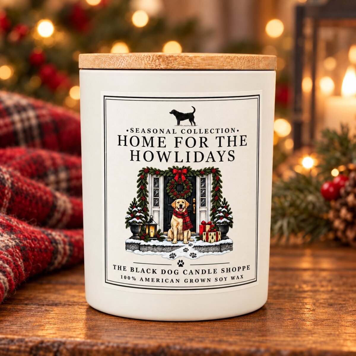 Downloaded from Shopify for use with Vendor ID (1042) and Product ID (10515760775300). Product Image for Home for the Howlidays Candle