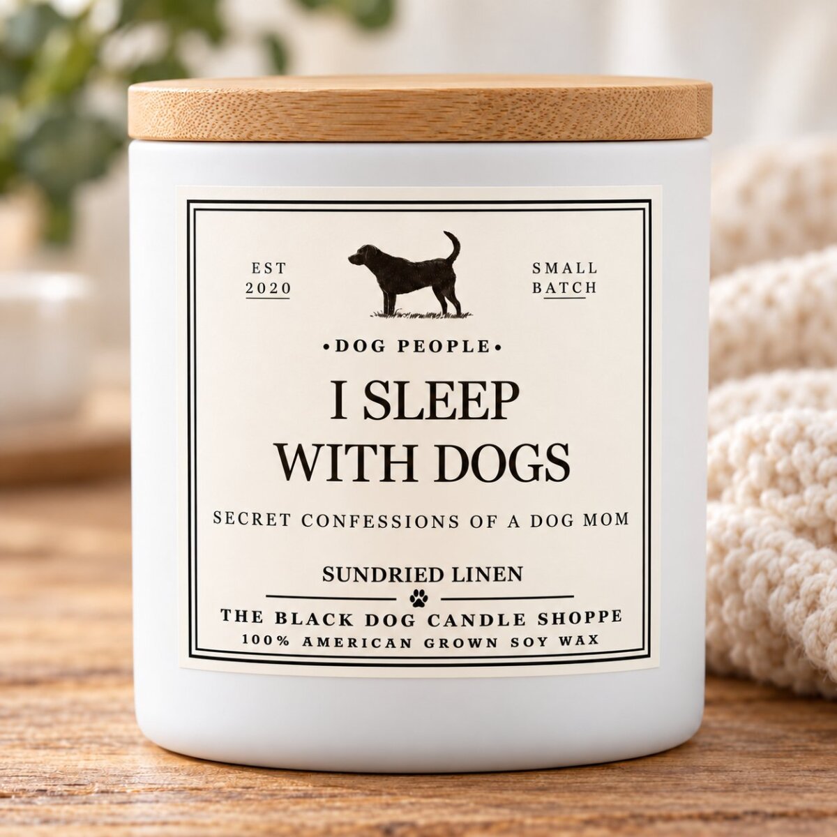 Downloaded from Shopify for use with Vendor ID (1042) and Product ID (7208546074756). Product Image for I Sleep with Dogs – Secret Confessions of a Dog Mom