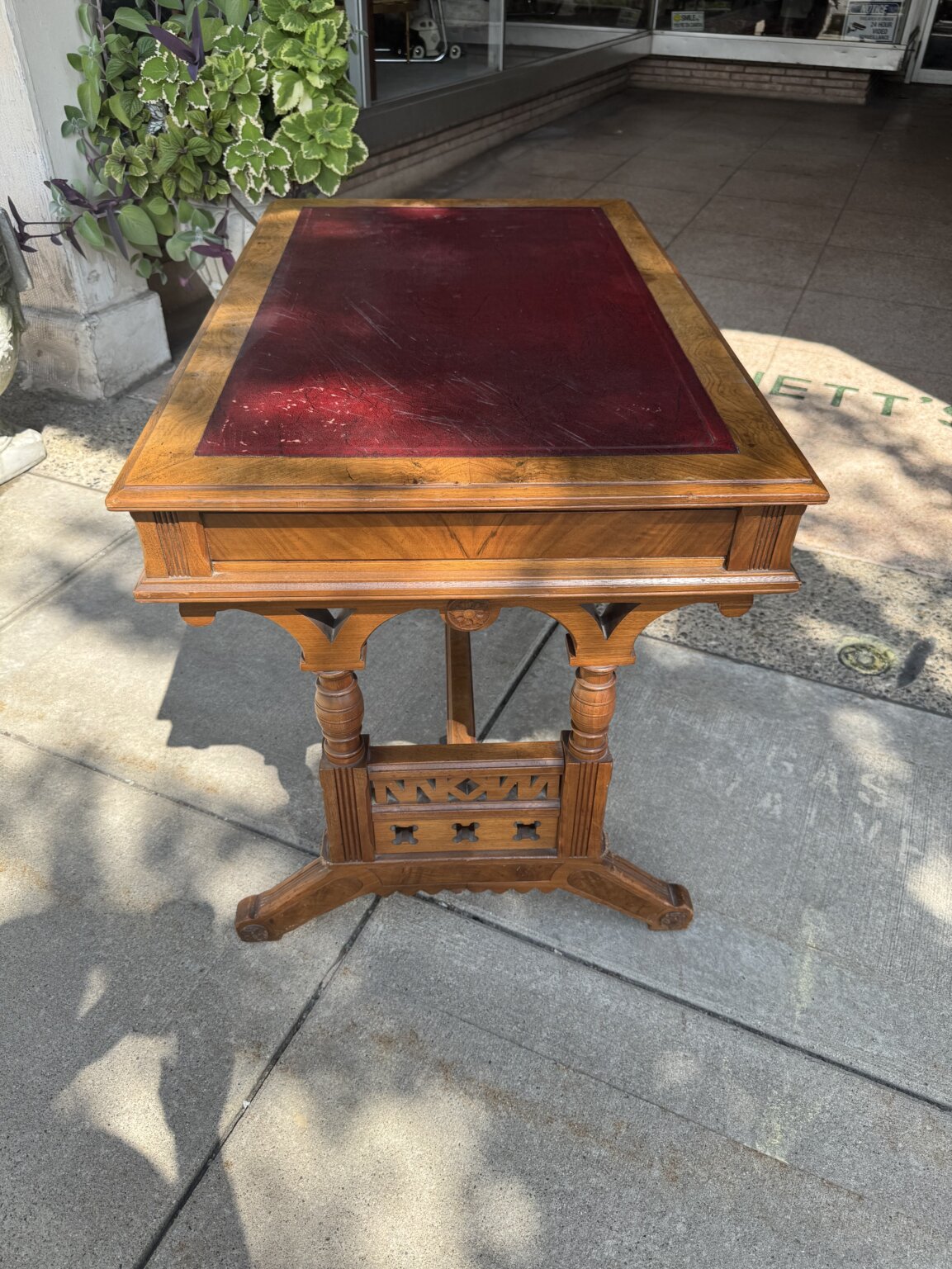 IMG_9638 Product Image for Antique Late 19th Century Victorian-era Writing Desk