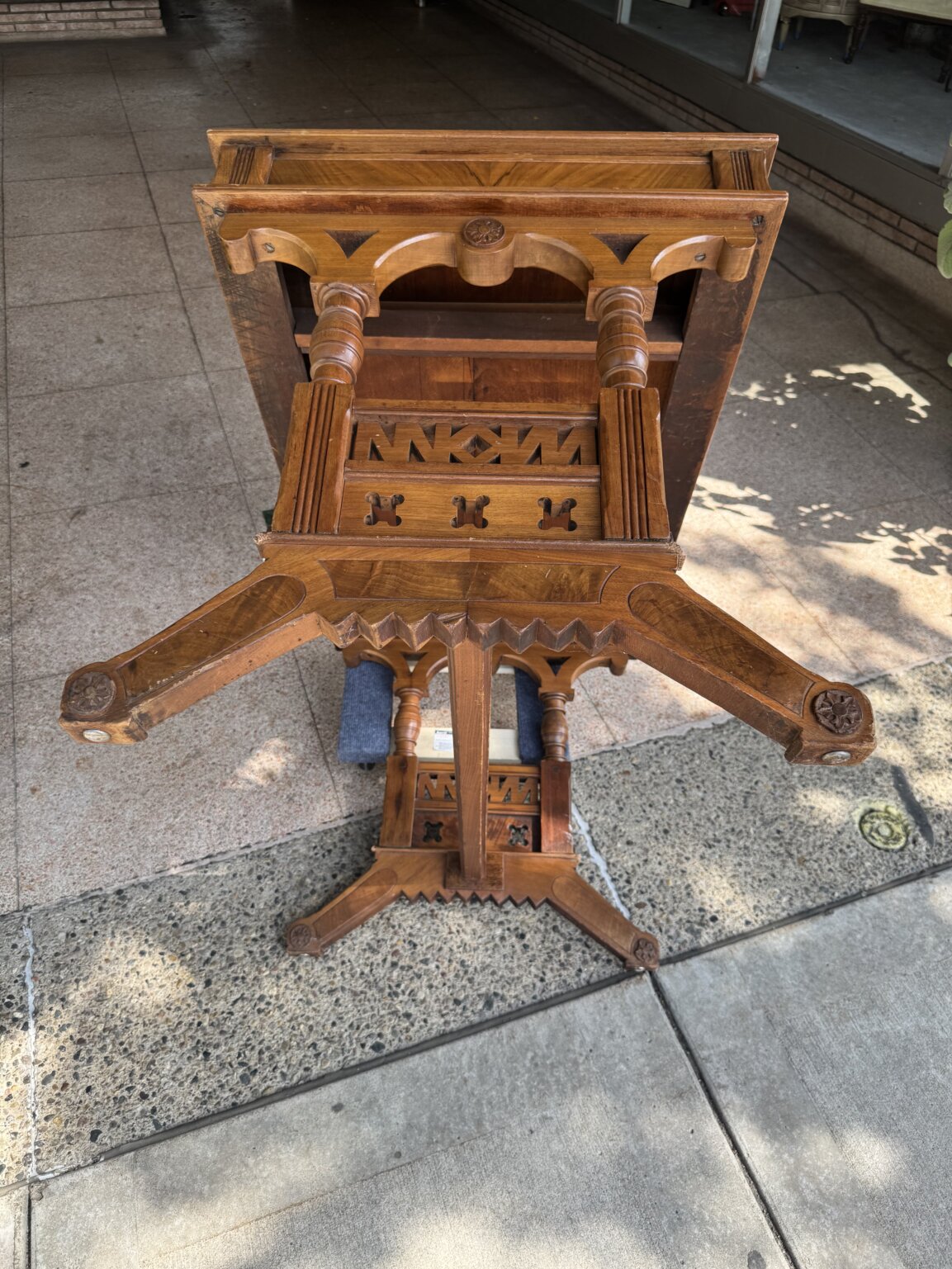 IMG_9641 Product Image for Antique Late 19th Century Victorian-era Writing Desk