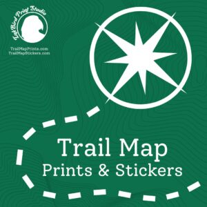 Product Image for  Custom Trail Map Stickers