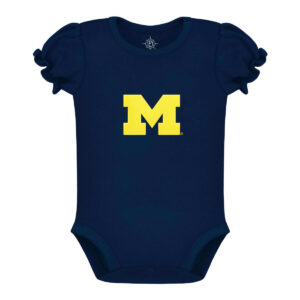 Product Image for University Of Michigan Puff Sleeve Bodysuit