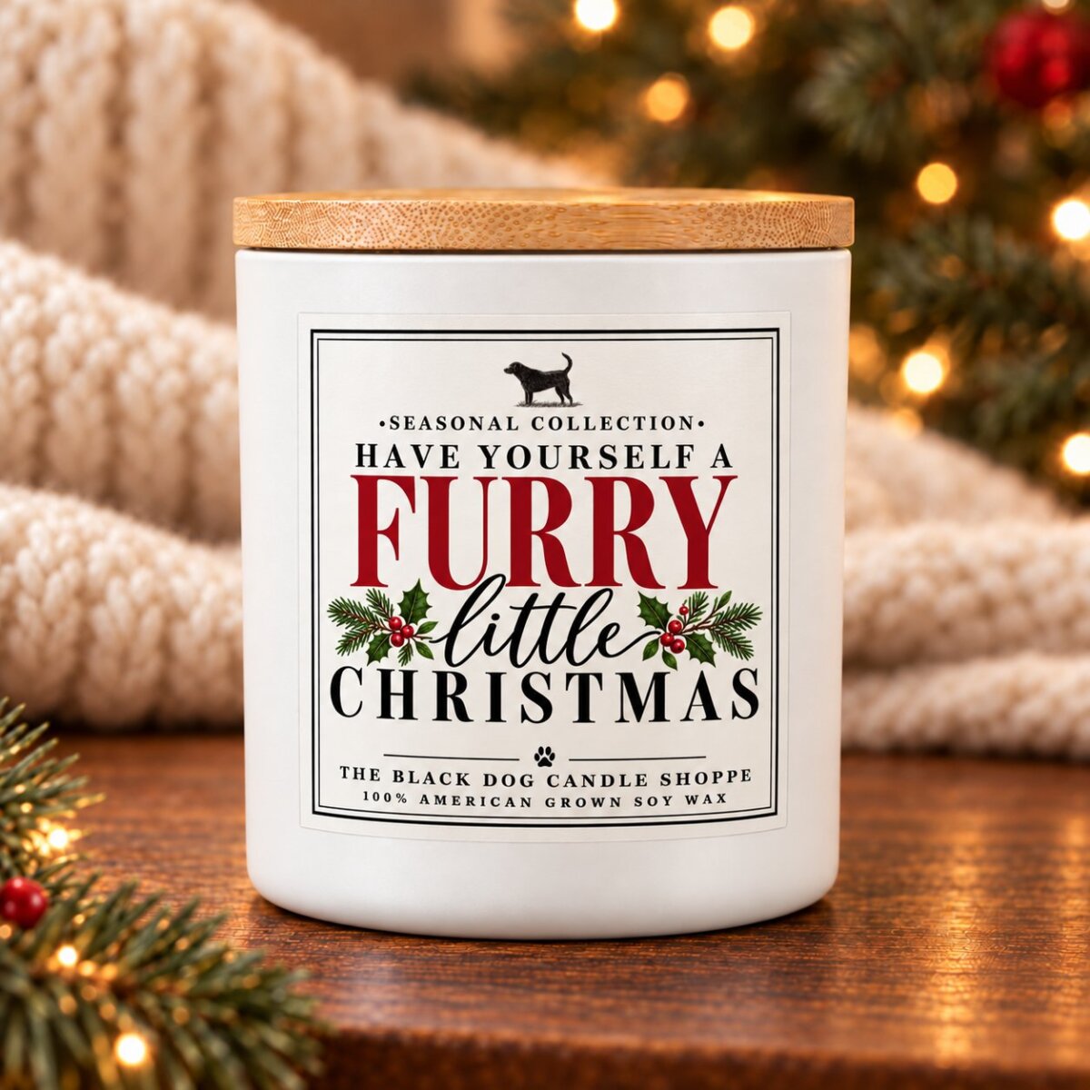 Downloaded from Shopify for use with Vendor ID (1042) and Product ID (7202674540676). Product Image for Have Yourself a Furry Little Christmas