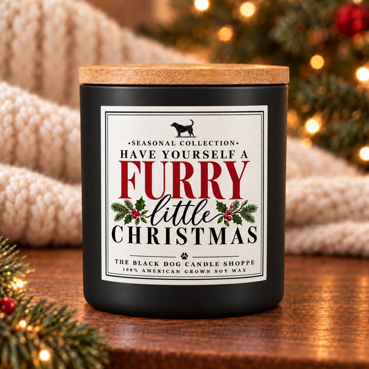 Downloaded from Shopify for use with Vendor ID (1042) and Product ID (7202674540676). Product Image for Have Yourself a Furry Little Christmas