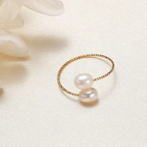 Product Image for  Adjustable Pearl Ring